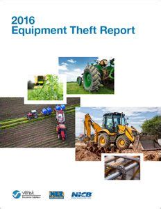 2016 Equipment Theft Report 